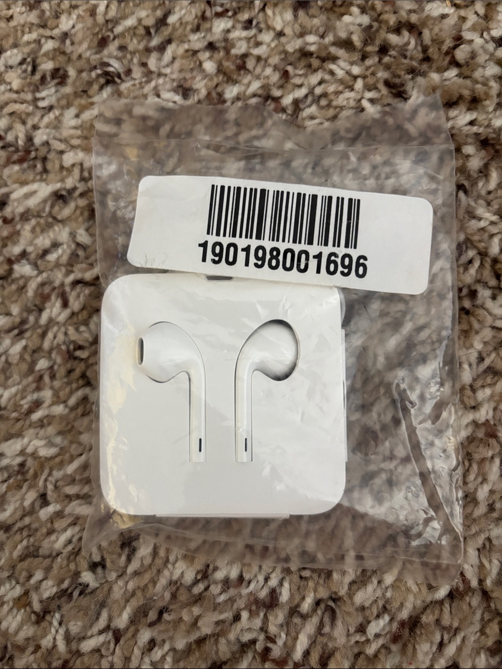 Apple White Wired Earphones with Carrying Case